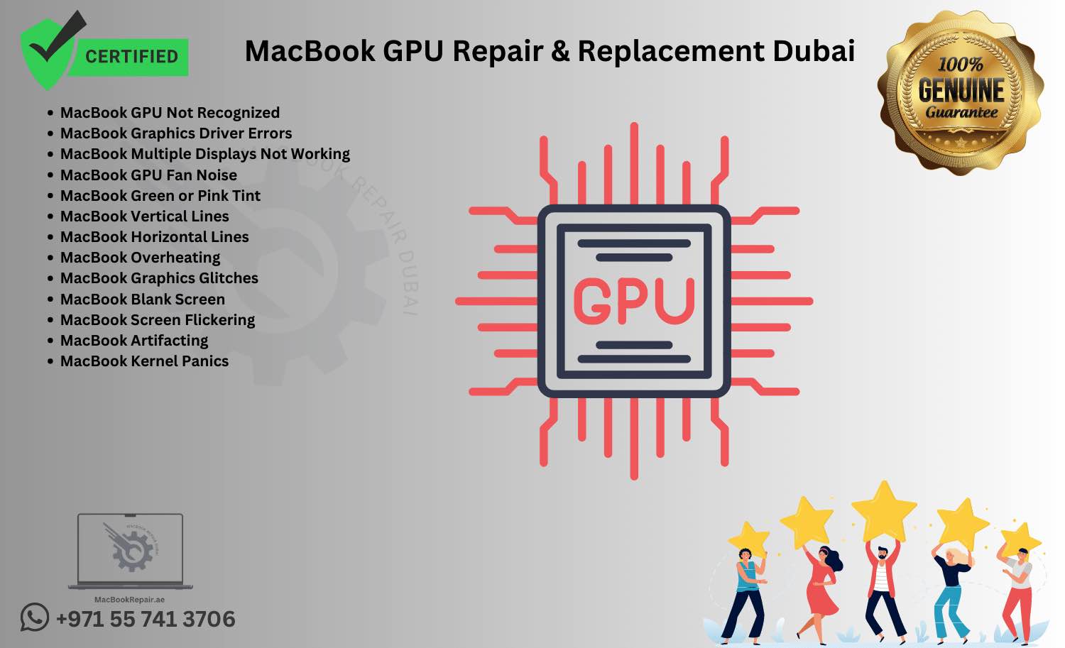 MacBook GPU Repair & Replacement Dubai